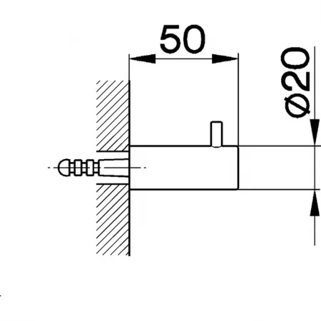 Крючок CISAL System SY09071021