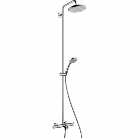 Душевая система hansgrohe Croma 220 Showerpipe с термостатом 27223000