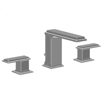Gessi Eleganza Смеситель для раковины на 3 отверстия с донным клапаном, 46012#149
